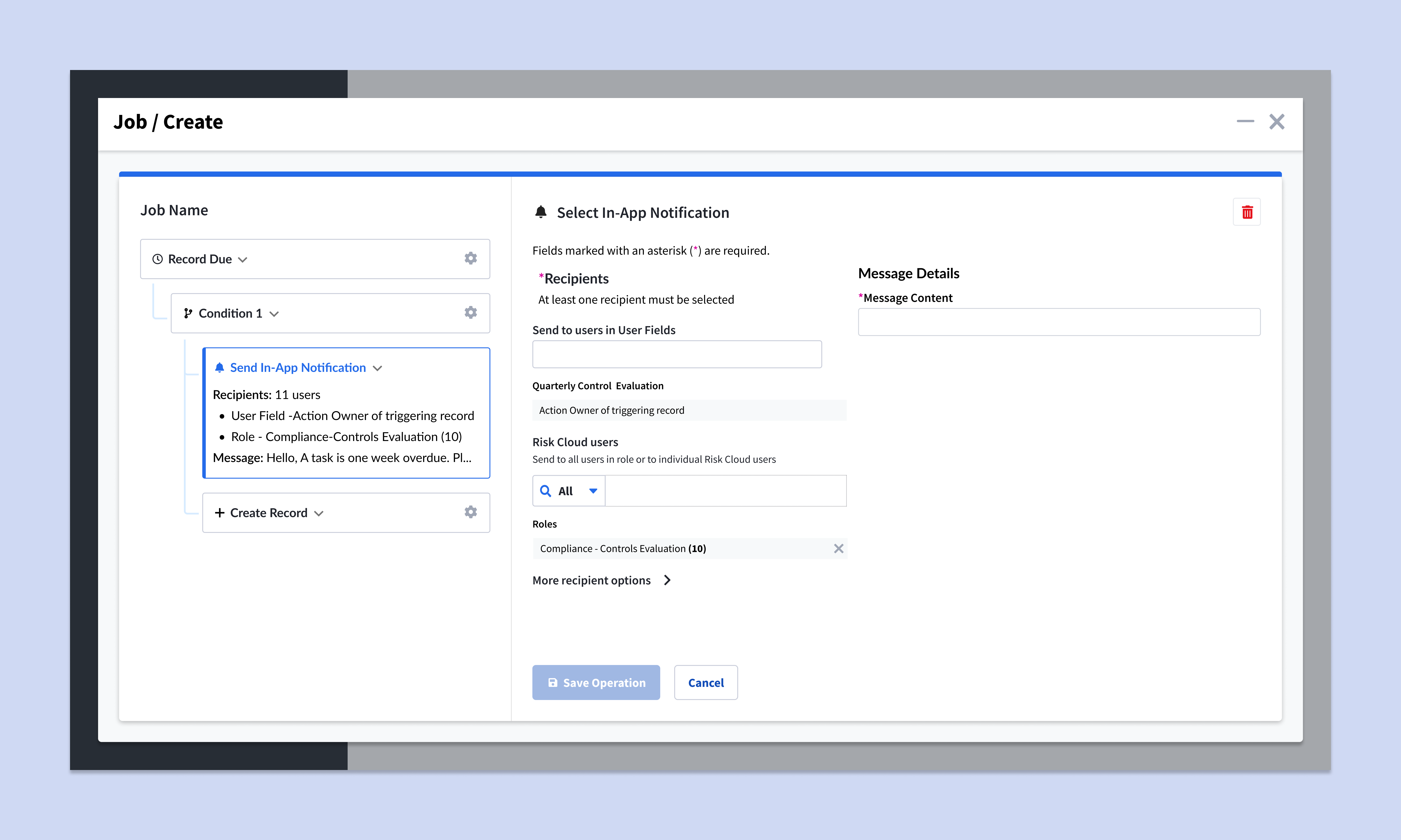 Image of retirement advice dashboard