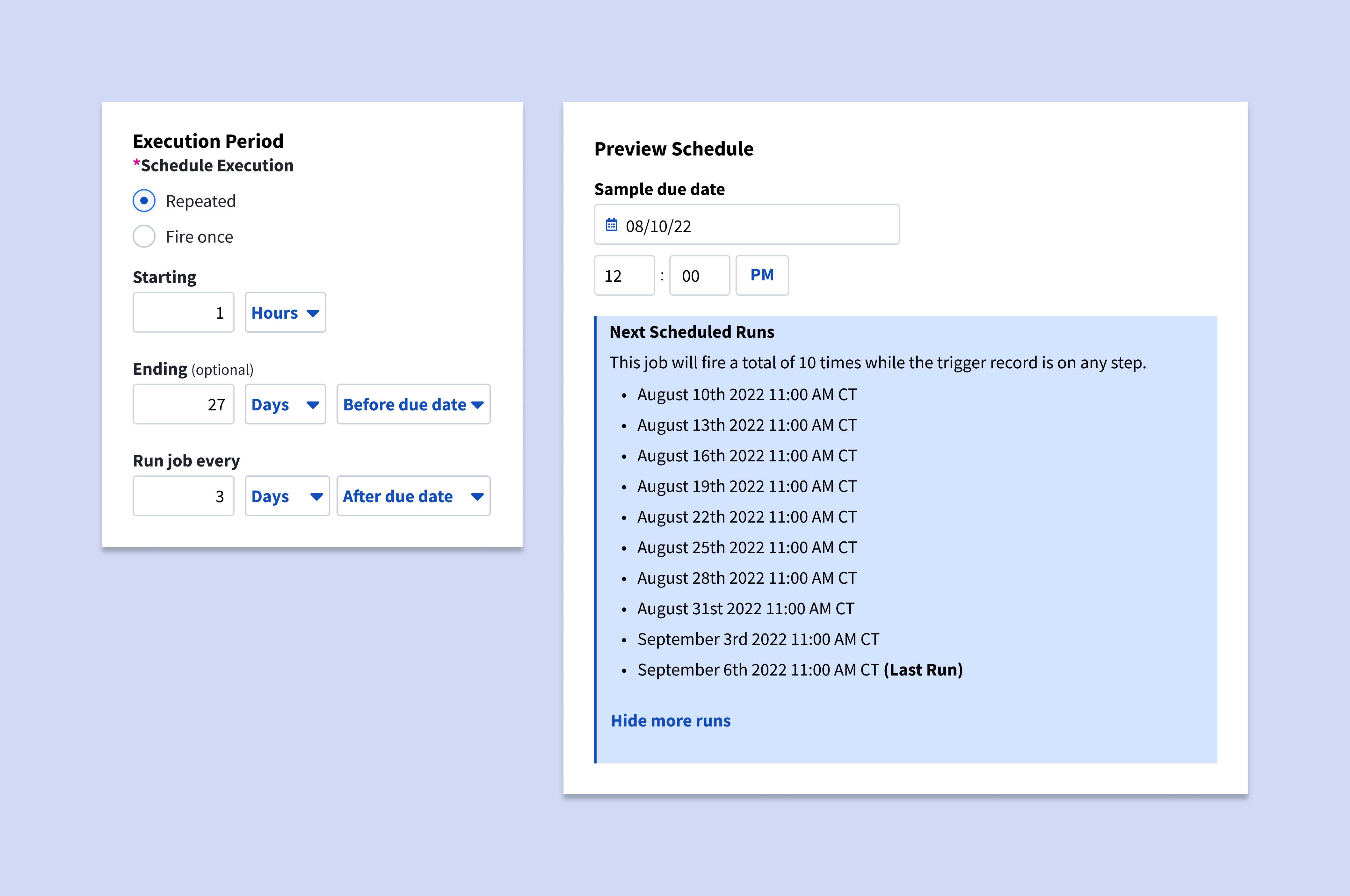 Image of retirement advice dashboard