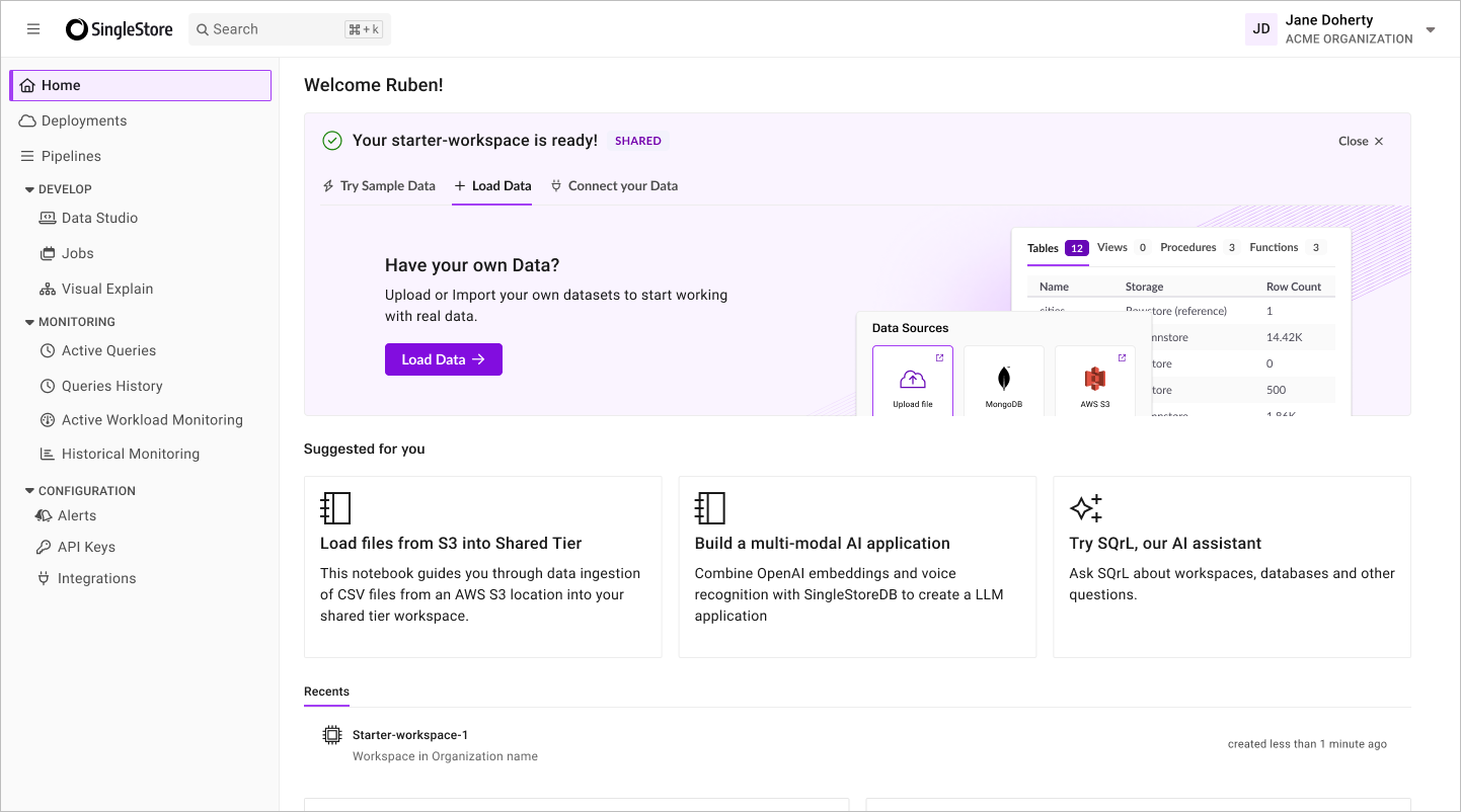 image of homepage